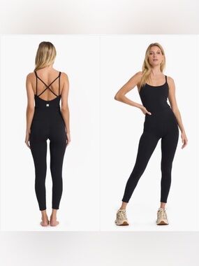 Vuori Mindset Jumpsuit- Black Small